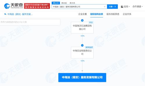 中國(guó)海油在雄安成立服務(wù)發(fā)展公司，注冊(cè)資本1億聚焦網(wǎng)絡(luò)技術(shù)服務(wù)